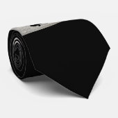 eingeschobenes Skateboard Krawatte (Gerollt)