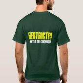 eingeschränkt T-Shirt (Rückseite)