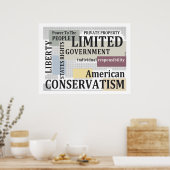 Eingeschränkte Regierung Poster (Küche)