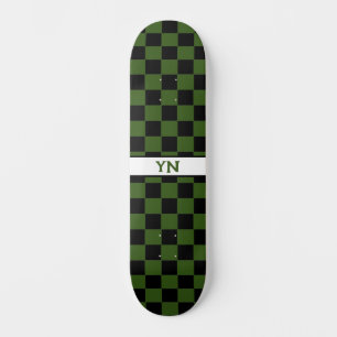 Eingeschränkte Schwarz/Dunkel-Grün-Individuelle Na Skateboard