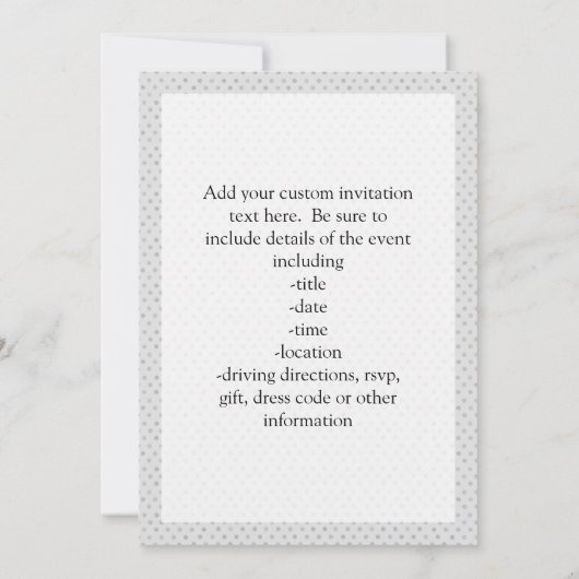 Eingeschriebene Krankenschwester, rosa Wirbel Einladung (Rückseite)