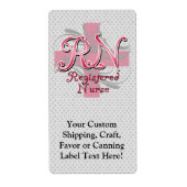 Eingeschriebene Krankenschwestern, rosa Wirbel (Vorne)