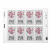 Eingeschriebene Krankenschwestern, rosa Wirbel (Vorne)