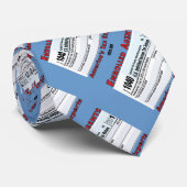 Eingeschriebenen Agent Krawatte-Amerikas Krawatte (Gerollt)