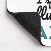 Eingeschriebener Agent I spricht fließende Steuern Mousepad (Ecke)