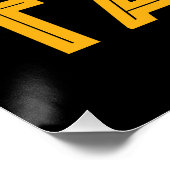 Eingeschriebener Agent I spricht fließende Steuern Poster (Ecke)