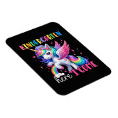 Eingeschultes Einhorn Kindergarten Magnet (Rechte Seite)