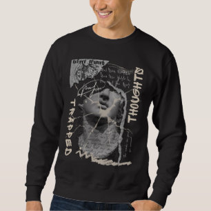 Eingesperrt in Thoughts Streetwear Ästhetische G Sweatshirt