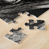 Eingesperrte Gedanken – Kohlestifte Schwarz und We Puzzle (Seite)