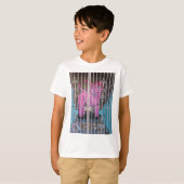 Eingesperrter Elefant T-Shirt (Vorne ganz)