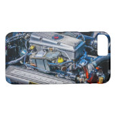 Eingespritzter Motor Korvette Brennstoff Case-Mate iPhone Hülle (Rückseite (Horizontal))