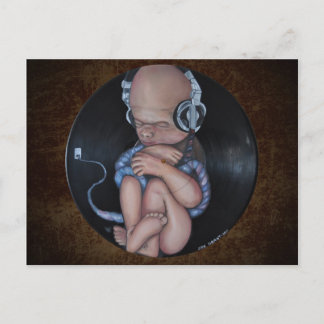 eingesteckt postkarte