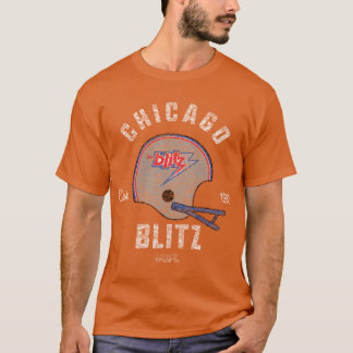 Eingestellte Serie 1983 Chicago Blitz T-Shirt