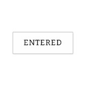 Eingestempelter Gummistempel Permastempel (Design)