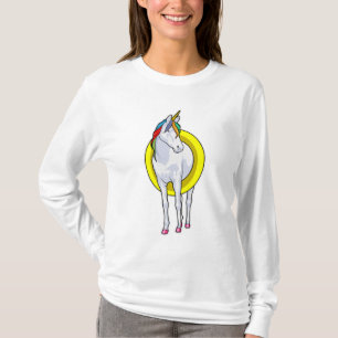 Eingetaucht im Schwimmen mit dem Schwimmring T-Shirt