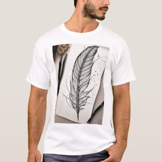 Eingetönte Impressionen: Tattoo-Inspiriertes T-Shi T-Shirt