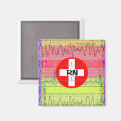 Eingetragene Krankengeschenke Magnet (Vorderseite/Rückseite)