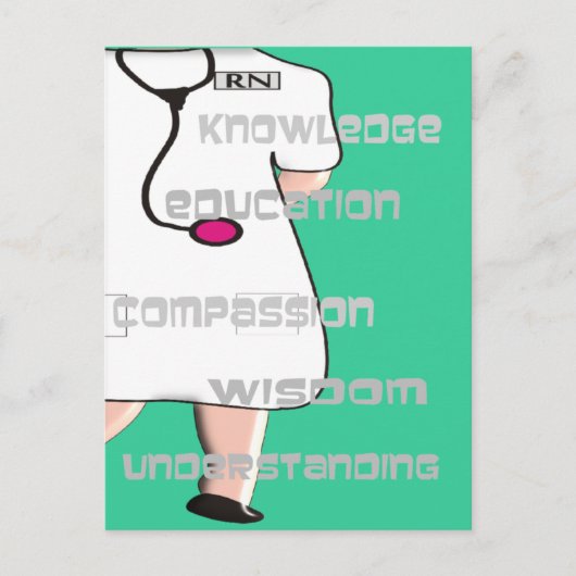 Eingetragene Krankengeschenke Postkarte (Vorderseite)