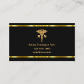 Eingetragene Krankenpflegekarte Visitenkarte (Vorderseite)