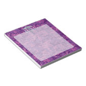 Eingetragene Krankenschwester RN Silver Caduceus a Notizblock (angewinkelt)