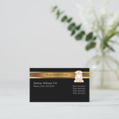 Eingetragene Krankenschwester Visitenkarte (Stehend Vorderseite)