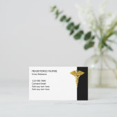 Eingetragene Krankenversicherung Visitenkarte (Stehend Vorderseite)