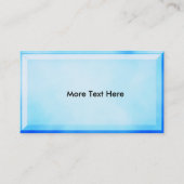 Eingetragene Krankenversicherungskarten Visitenkarte (Rückseite)