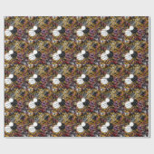 Eingetragene Kunst (AOM-Design) Geschenkpapier (Flach)