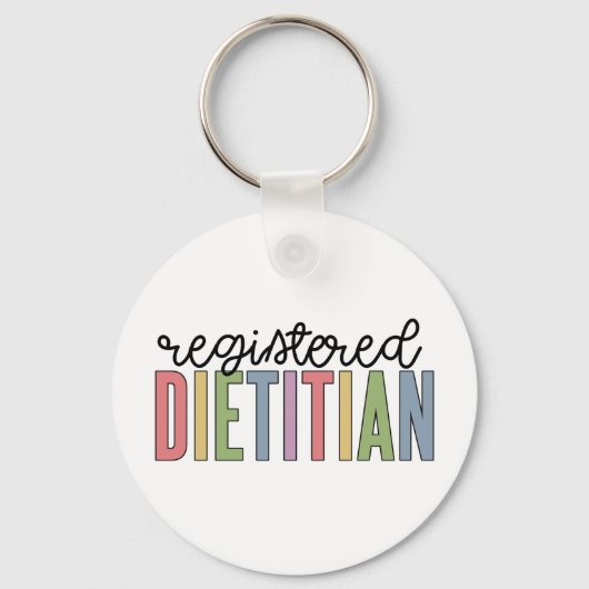 Eingetragene mehrfarbige FuE-Geschenke Schlüsselanhänger (Vorderseite)