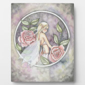 Eingetragene Rose Stehendes Bild Fotoplatte (Vorderseite)