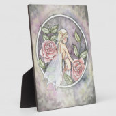 Eingetragene Rose Stehendes Bild Fotoplatte (Seite)