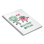 Eingetragener Diätiker Notizblock (Rechte Seite)