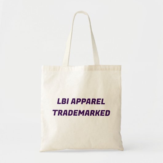 EINGETRAGENES LBI APPAREL  TRAGETASCHE (Vorne)