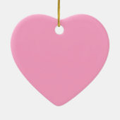 Eingetragenes Nurse Silver Caduceus Light Pink Dec Keramik Ornament (Hinten)