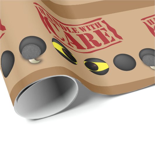 Eingetragenes Tier Geschenkpapier (Rolleneckpunkt)