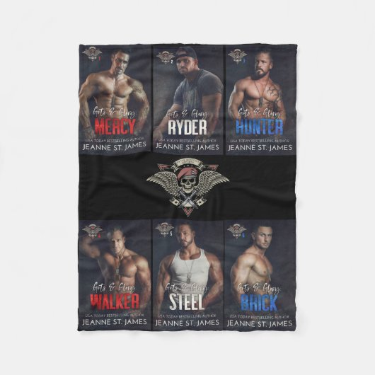 Eingeweide u. Ruhm-Fleece-Decke Fleecedecke (Vorderseite)