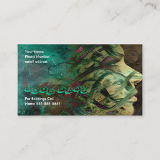 Eingewickelt in der Säure Visitenkarte