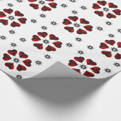 Eingewickelt mit Liebe Geschenkpapier (Ecke)