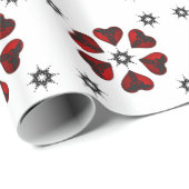 Eingewickelt mit Liebe Geschenkpapier (Rolleneckpunkt)