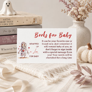 Eingewickelte Mumien Halloween Bücher Für Baby Sho Begleitkarte