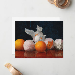 Eingewickelte Orangen von William Joseph Mccloskey Mitteilungskarte