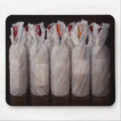 Eingewickelte Wein-Flaschen 2010 Mousepad (Vorne)