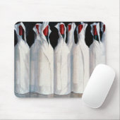 Eingewickelte Wein-Flaschen Nr. 1 1995 Mousepad (Mit Mouse)
