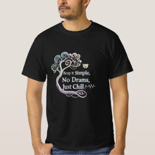 Eingewurzelt in Frieden – Kein Drama, nur chillige T-Shirt