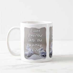 Eingezogen in dieses Schriftstellerleben Kaffeetasse
