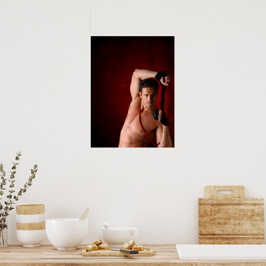 eingrenzen poster (Küche)