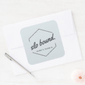 eingrenzen quadratischer aufkleber (Umschlag)