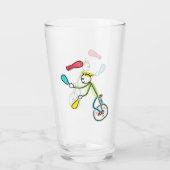 Einhadriger Stockmann Jongleur Glas (Rückseite)