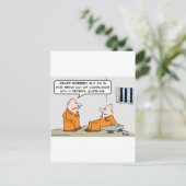 Einhaltung bundesstaatlicher Leitlinien für Häftli Postkarte (Stehend Vorderseite)