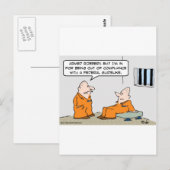 Einhaltung bundesstaatlicher Leitlinien für Häftli Postkarte (Vorne/Hinten)